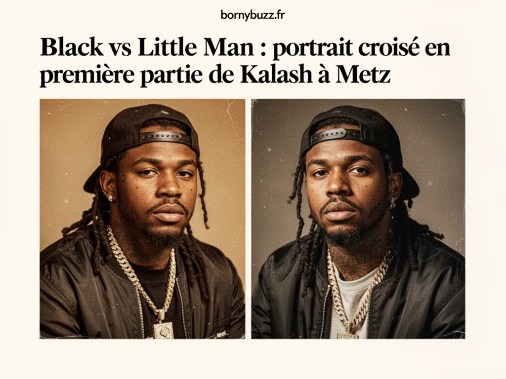 Blak vs Little Man : portrait croisé en première partie de Kalash à Metz
