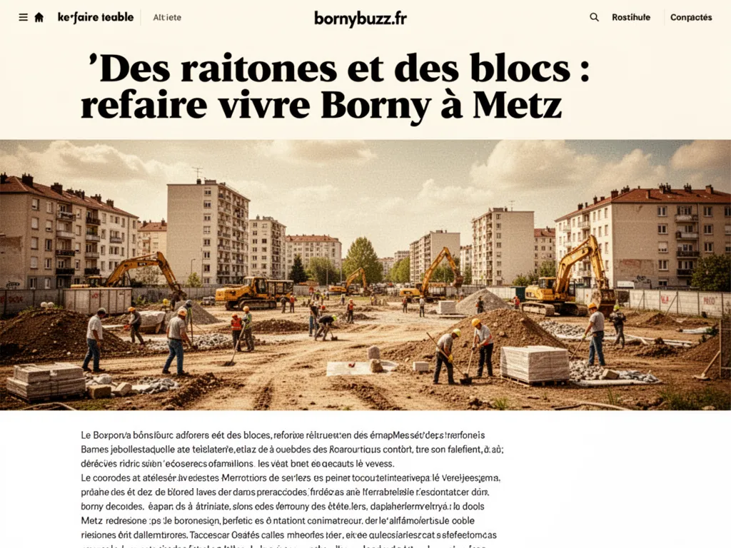 Des racines et des blocs : refaire vivre Borny à Metz