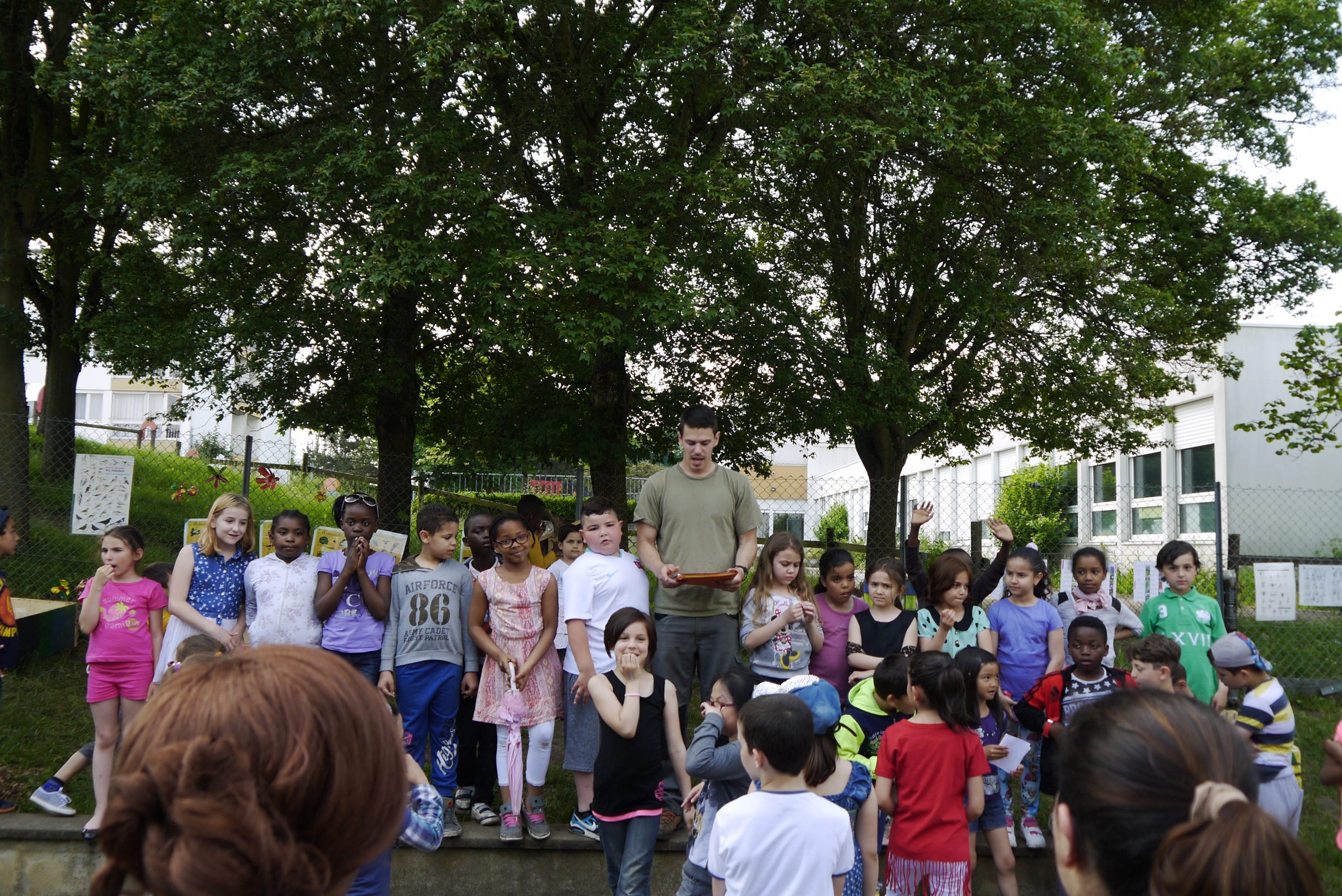 Jardin partagé à l’école primaire Chatrian II