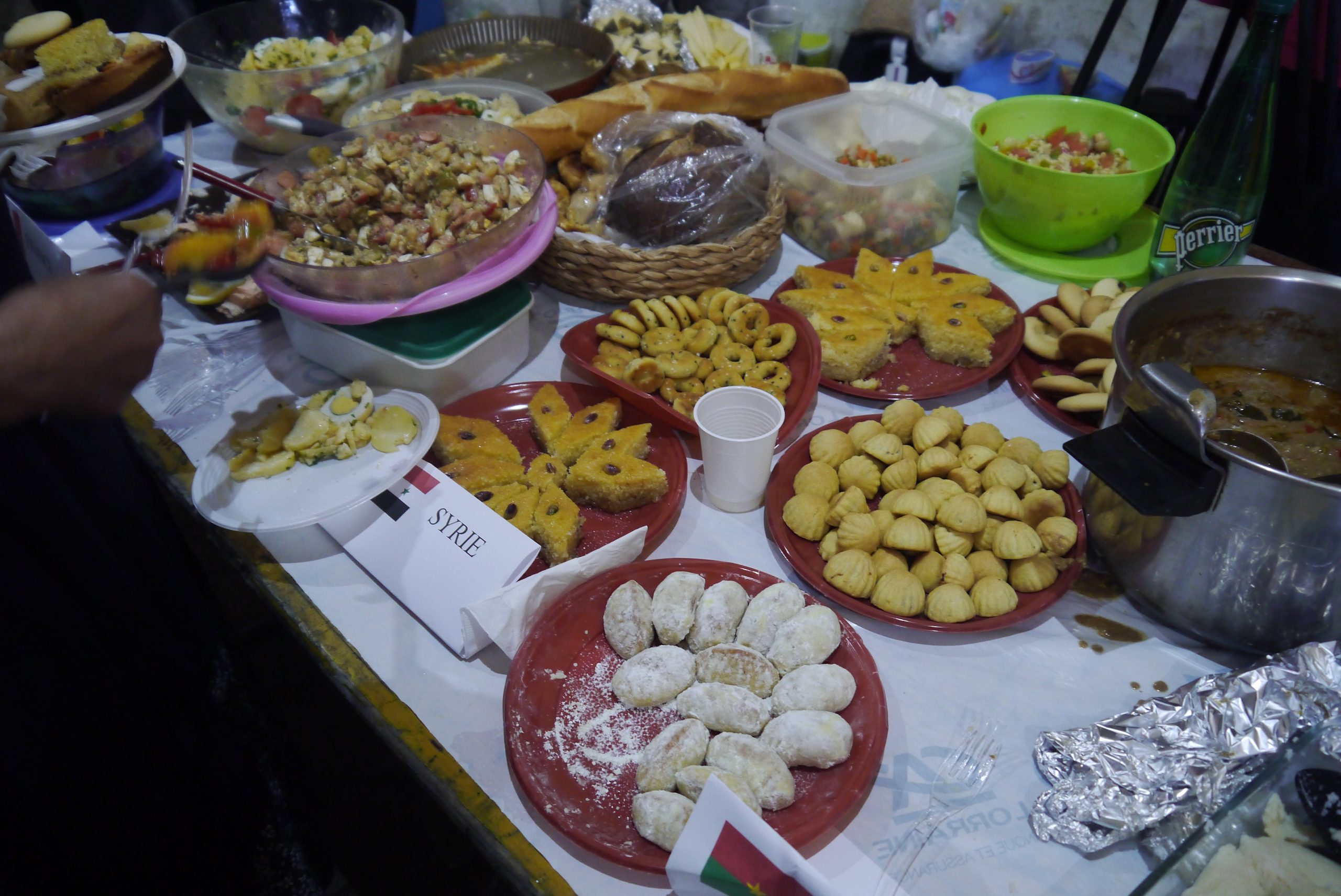 Repas du partage au Fort de Queuleu