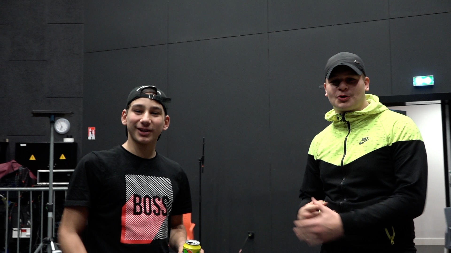 En backstage avec V.L.R. et HAMZIK
