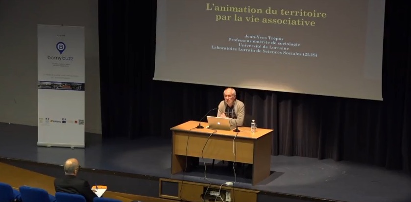 Conférence de Jean-Yves Trépos : « L’animation du territoire par la vie associative »