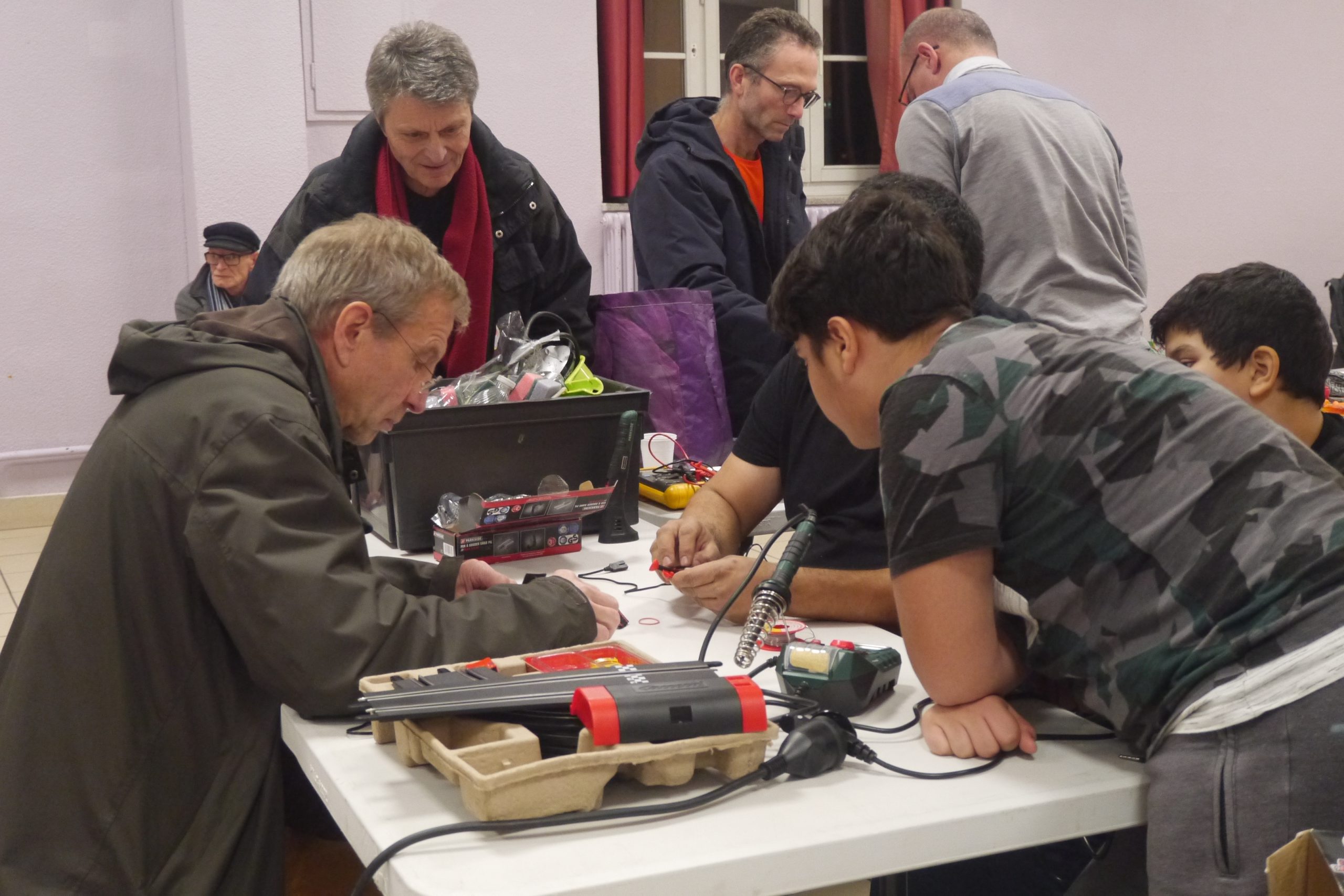 Le dernier Repair Café de l’année s’est déroulé à la MJC