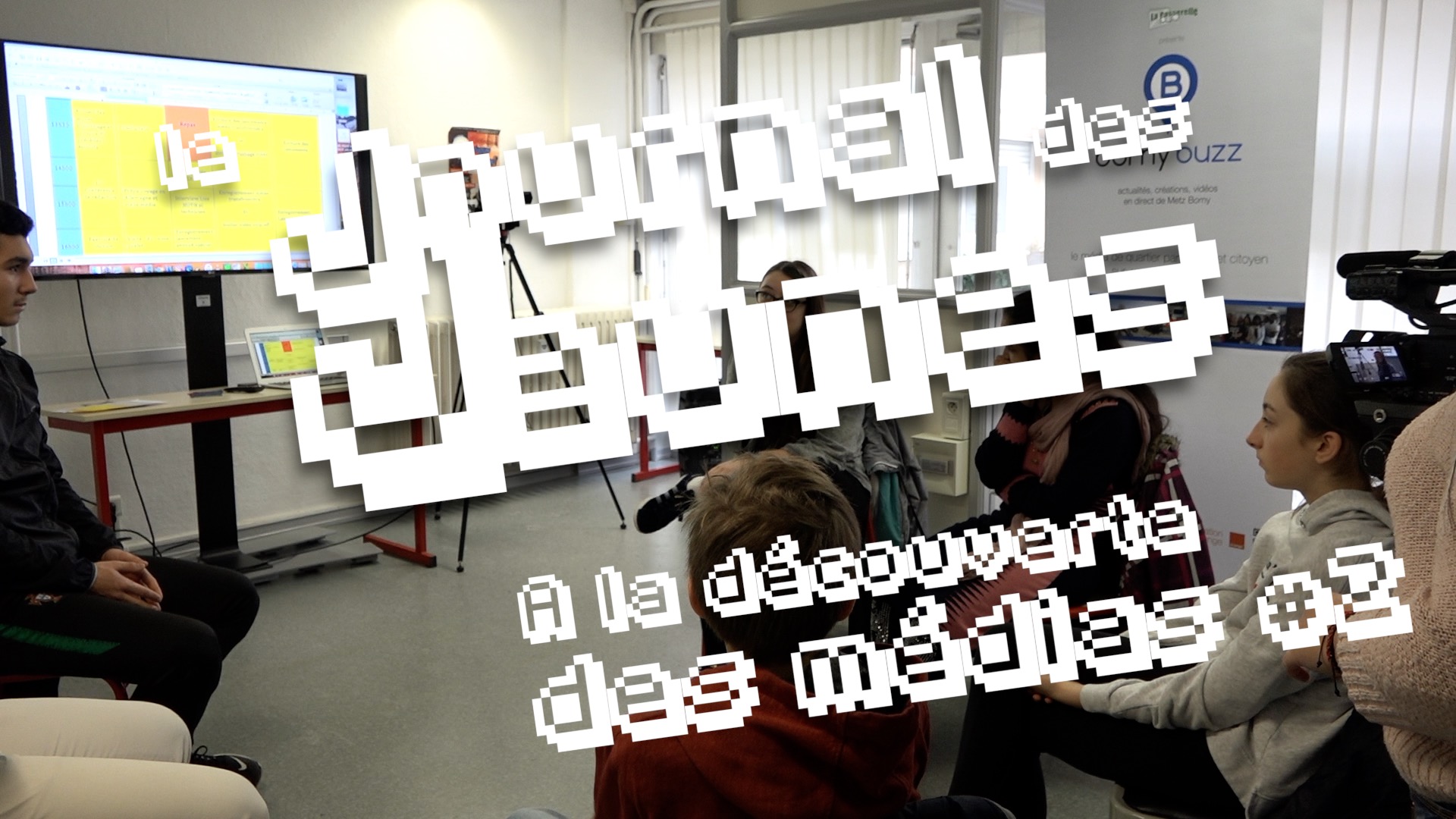 Le Journal des Jeunes – épisode 11 « médias et journalisme #2 » – à la SR Sarrebruck