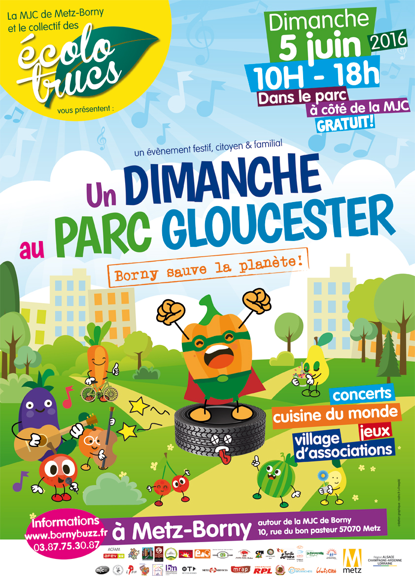 Rendez-vous… Au parc de la GLOUCESTER  !