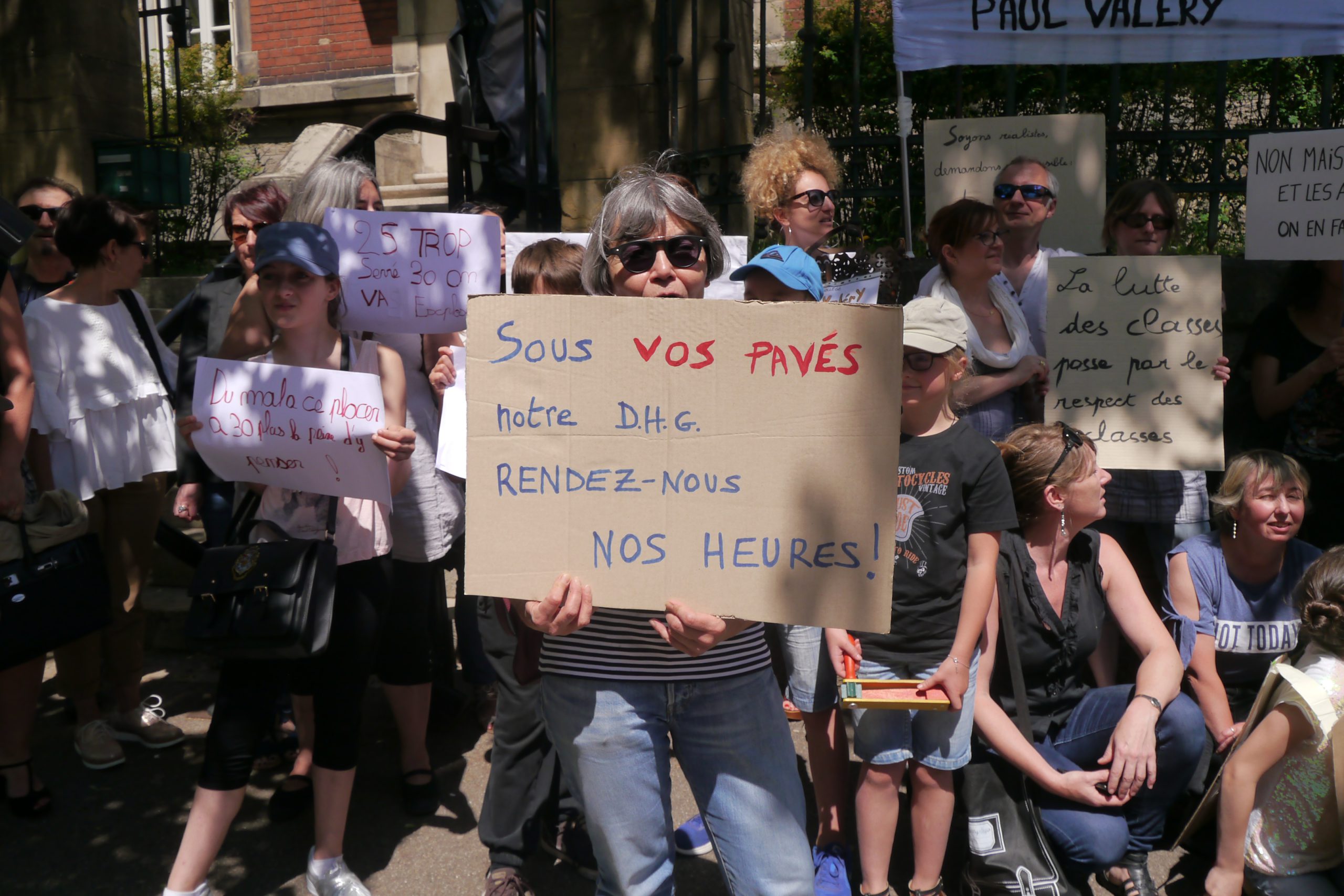 Parents et professeurs se mobilisent pour le collège Paul Valéry