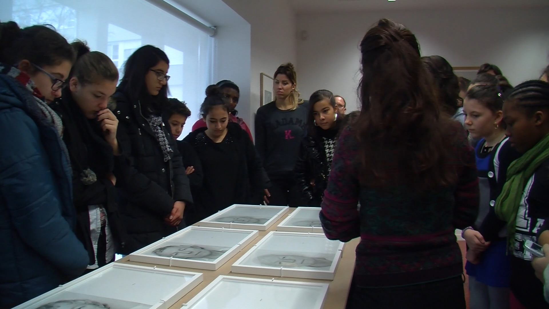 Le FRAC expose l’Art Contemporain au collège Hauts de Blémont de Metz Borny