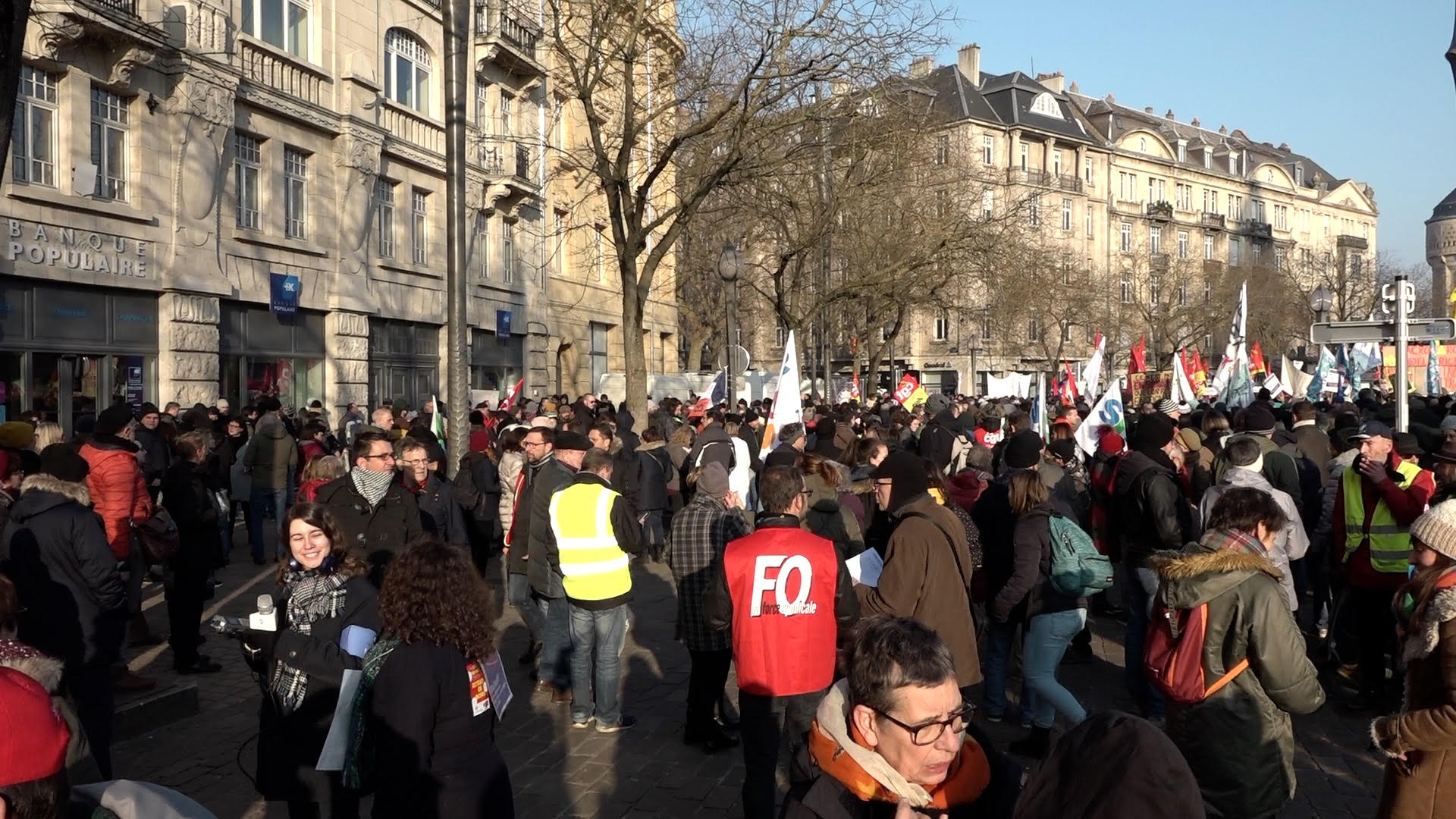 Mobilisation contre la réforme des retraites