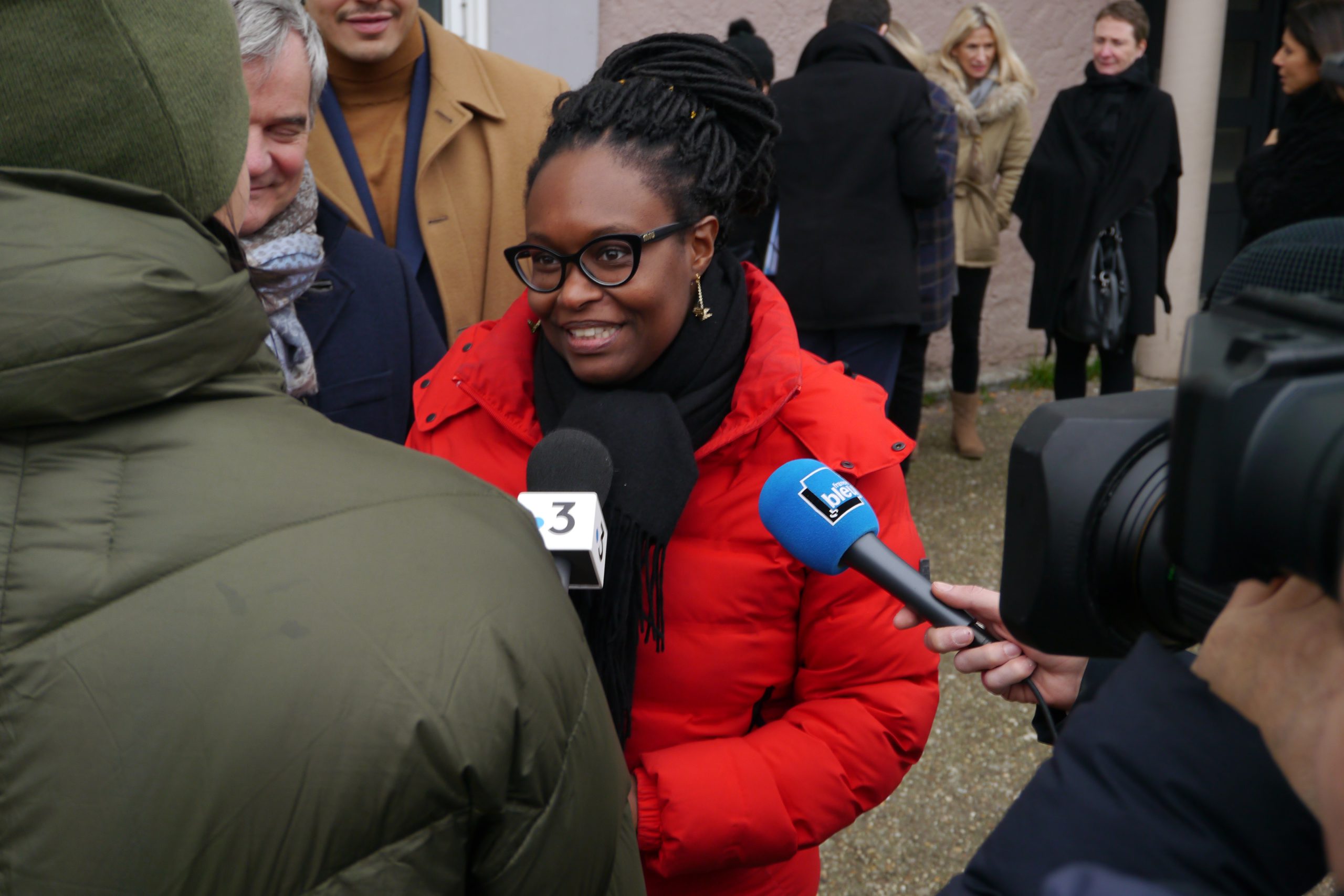 Sibeth Ndiaye, porte-parole du gouvernement, était de visite à Metz