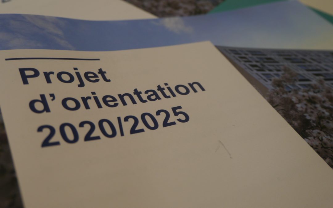 Le projet d’orientation 2020/2025
