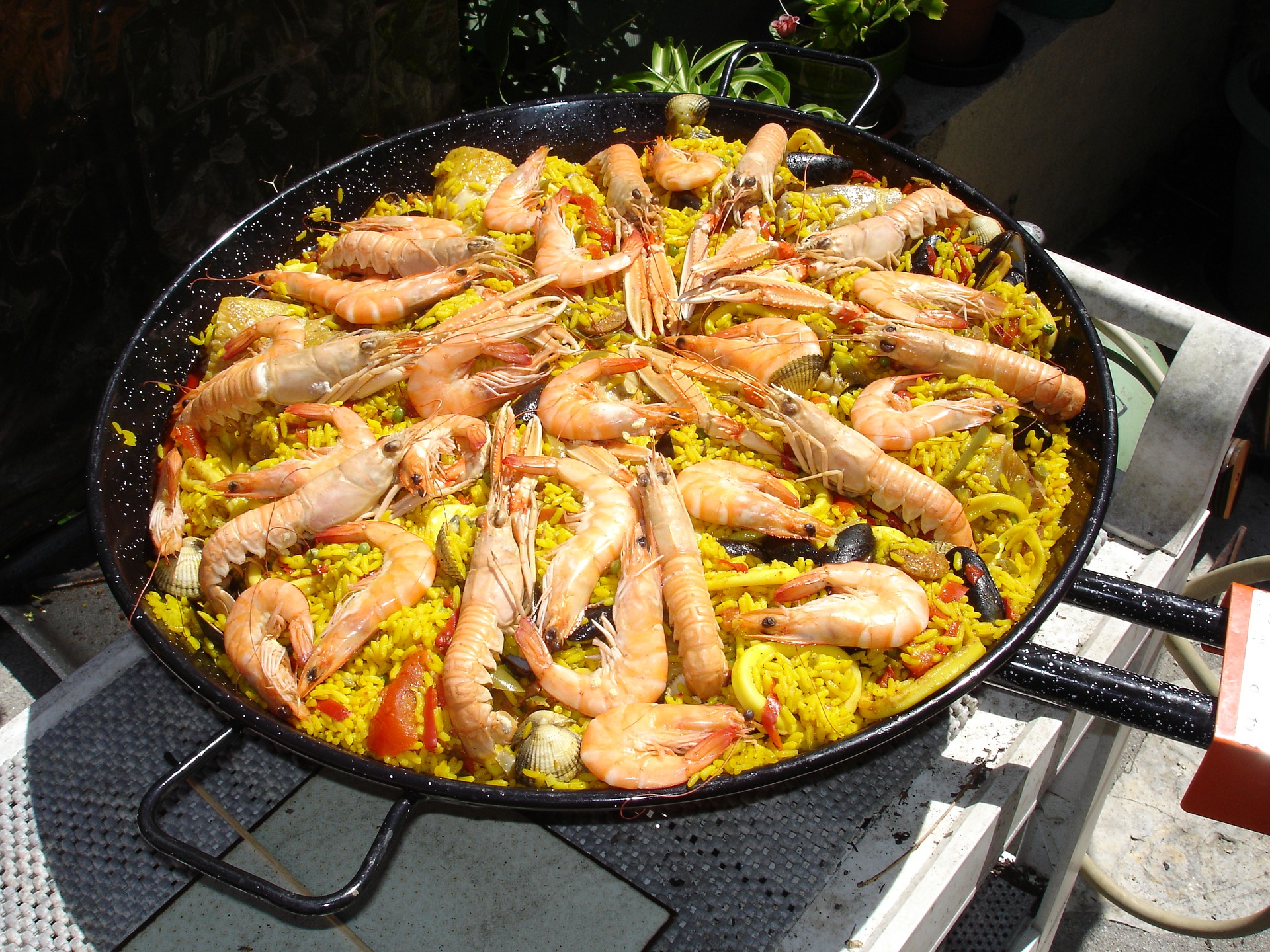 Les recettes des quartiers : la traditionnelle paella aux fruits de mer