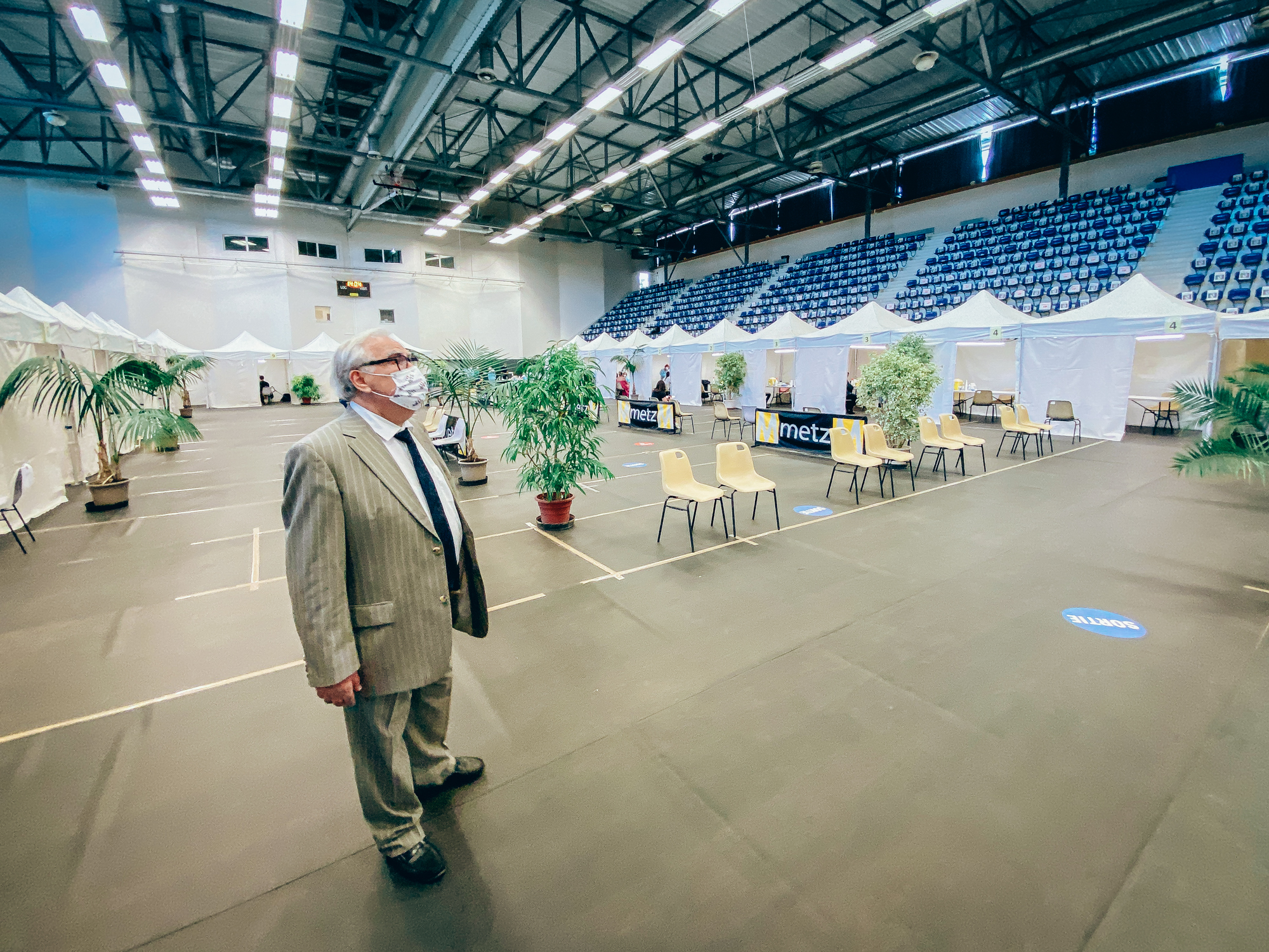 Dans les coulisses du centre de vaccination de la Ville de Metz