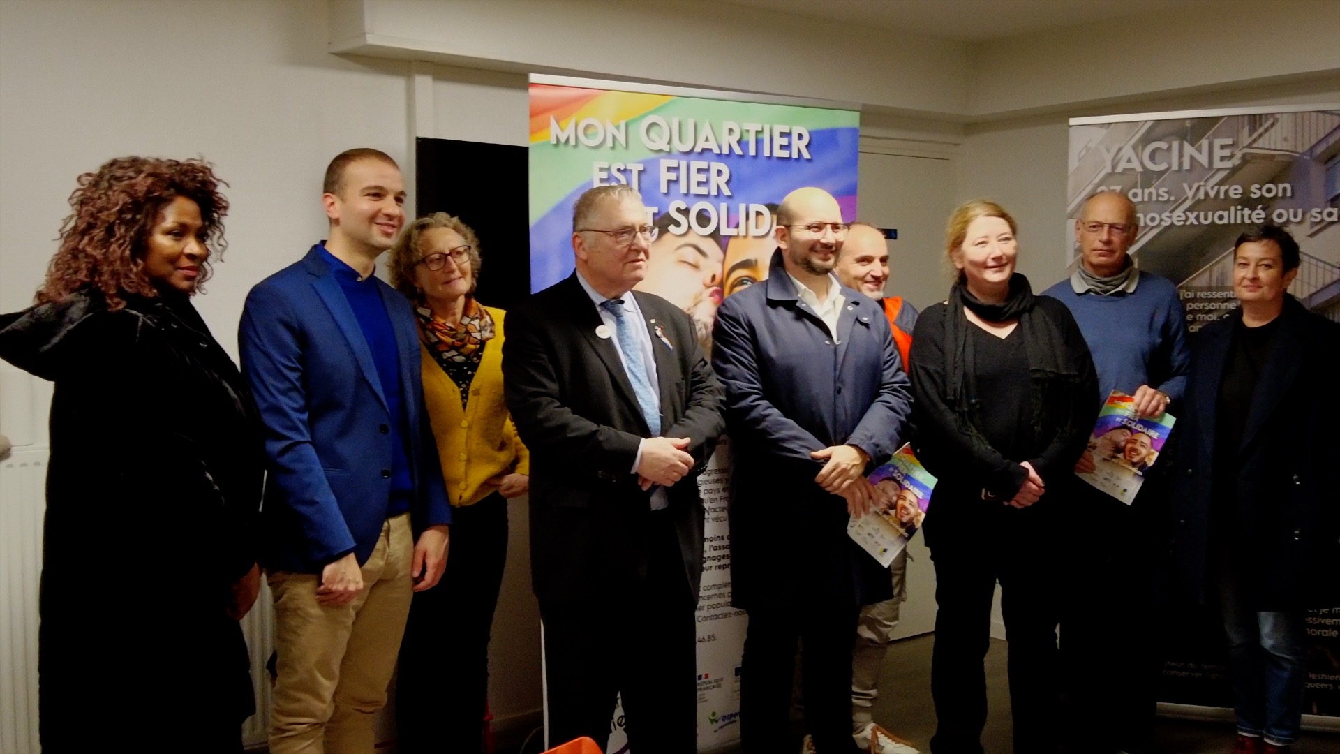 Inauguration : Mon quartier est fier et solidaire