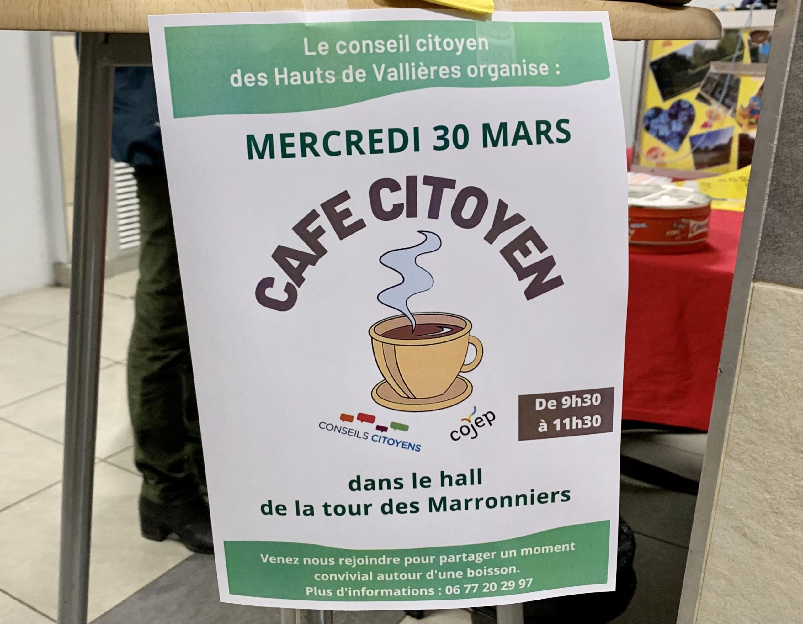 Rencontre avec le Conseil Citoyen des Hauts de Vallières