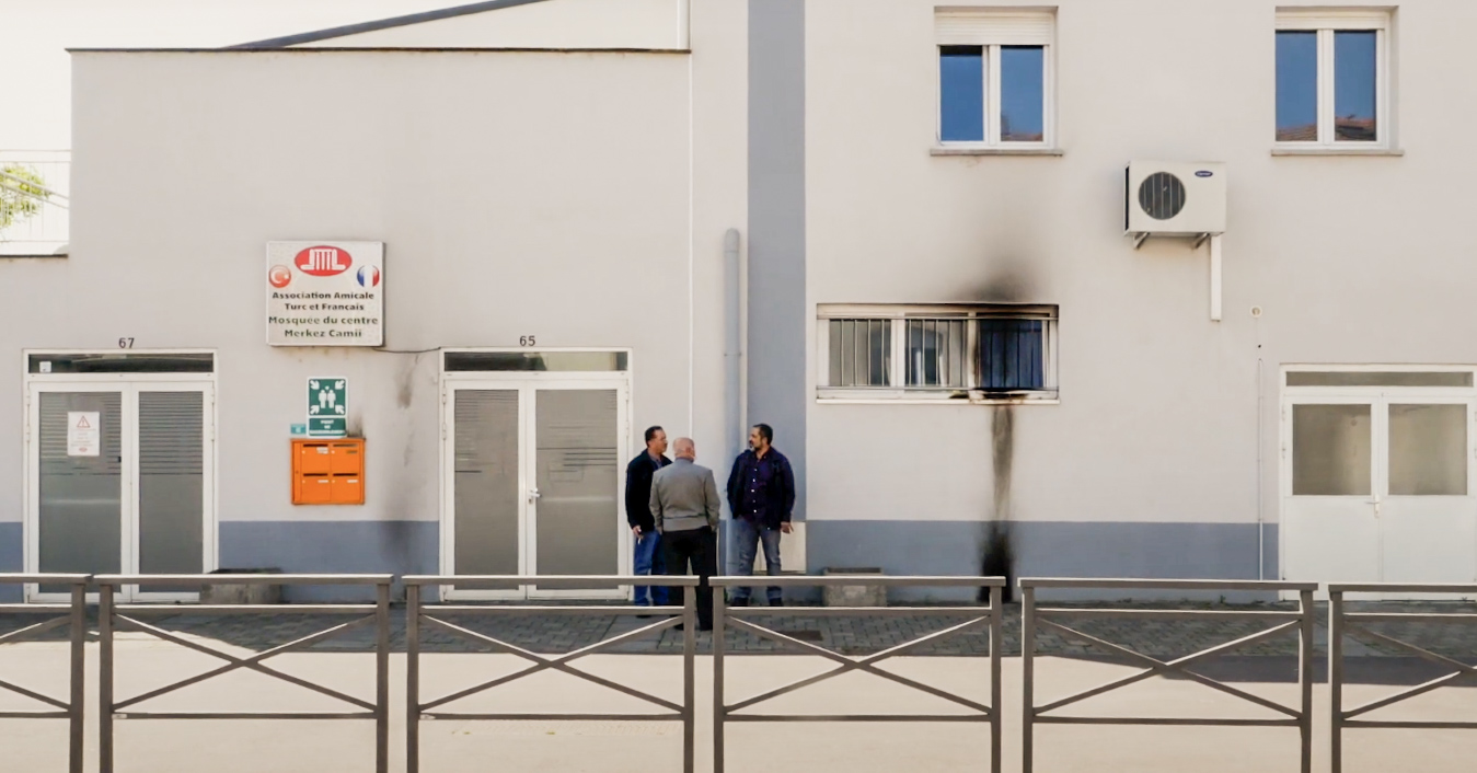 Des engins incendiaires sur la mosquée du Centre Merkez Camii à Metz