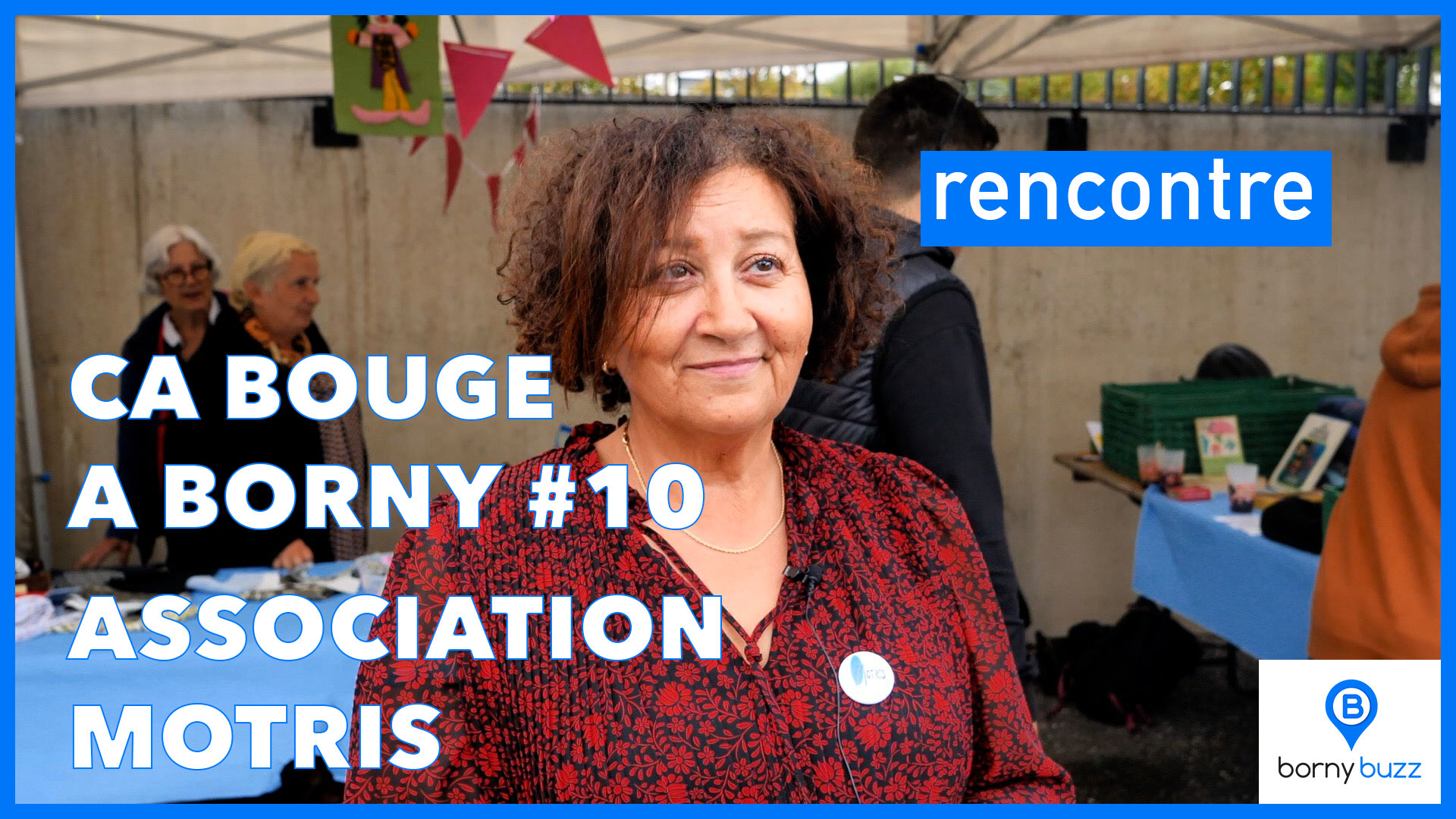 Leila SADDEK, bénévole de l'association Motris