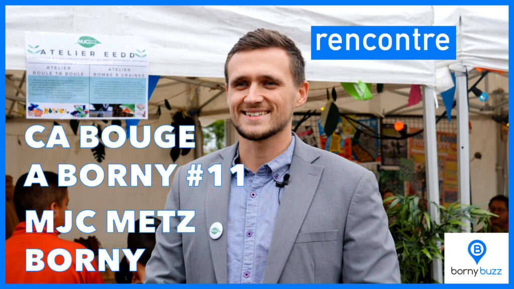 Joé PERRIN, directeur de la MJC Metz Borny | Photo et graphisme BORNYBUZZ / Aurélien ZANN