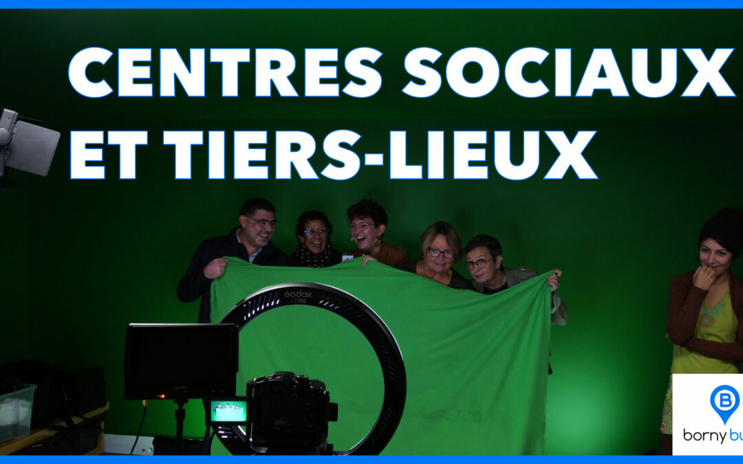 La Fédération des Centres Sociaux de Moselle teste l'incrustation sur fond vert dans le studio de Bornybuzz Vidéo | Photo et graphisme BORNYBUZZ / Aurélien ZANN