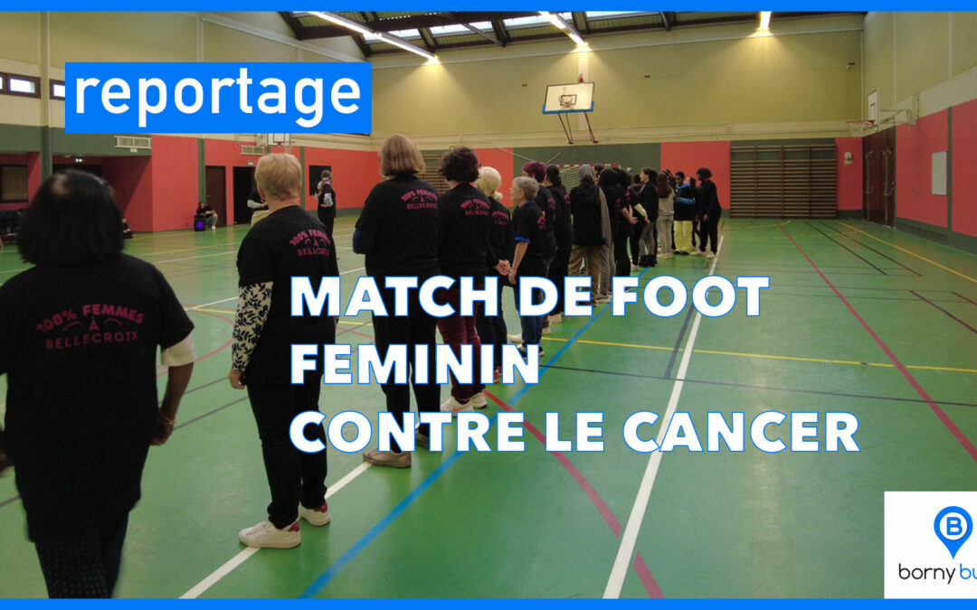 Un match de football féminin contre le cancer du sein