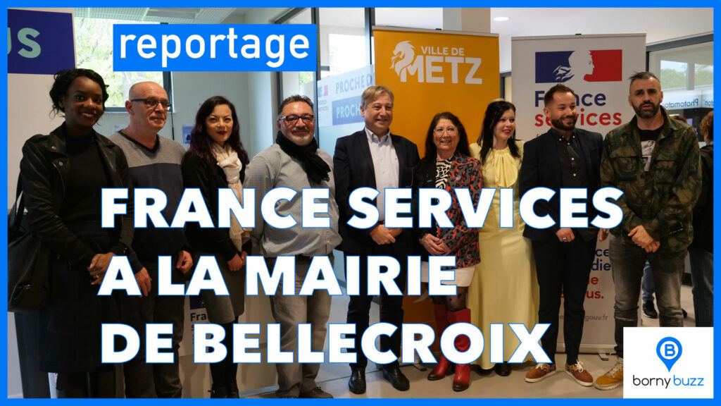 Inauguration de la France Services de Metz Bellecroix | Photo et graphisme BORNYBUZZ / Aurélien ZANN