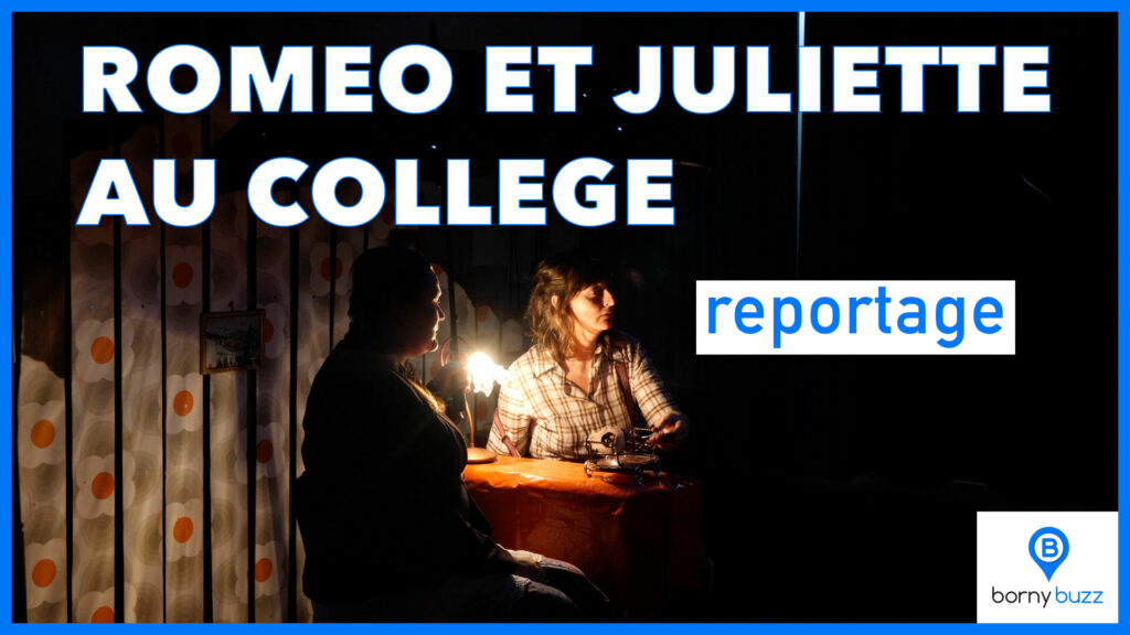 Roméo et Juliette au collège des Hauts de Blémont de Borny | Photo et graphisme BORNYBUZZ / Aurélien ZANN