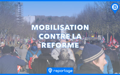 Mobilisation contre la réforme des retraites à Metz Borny