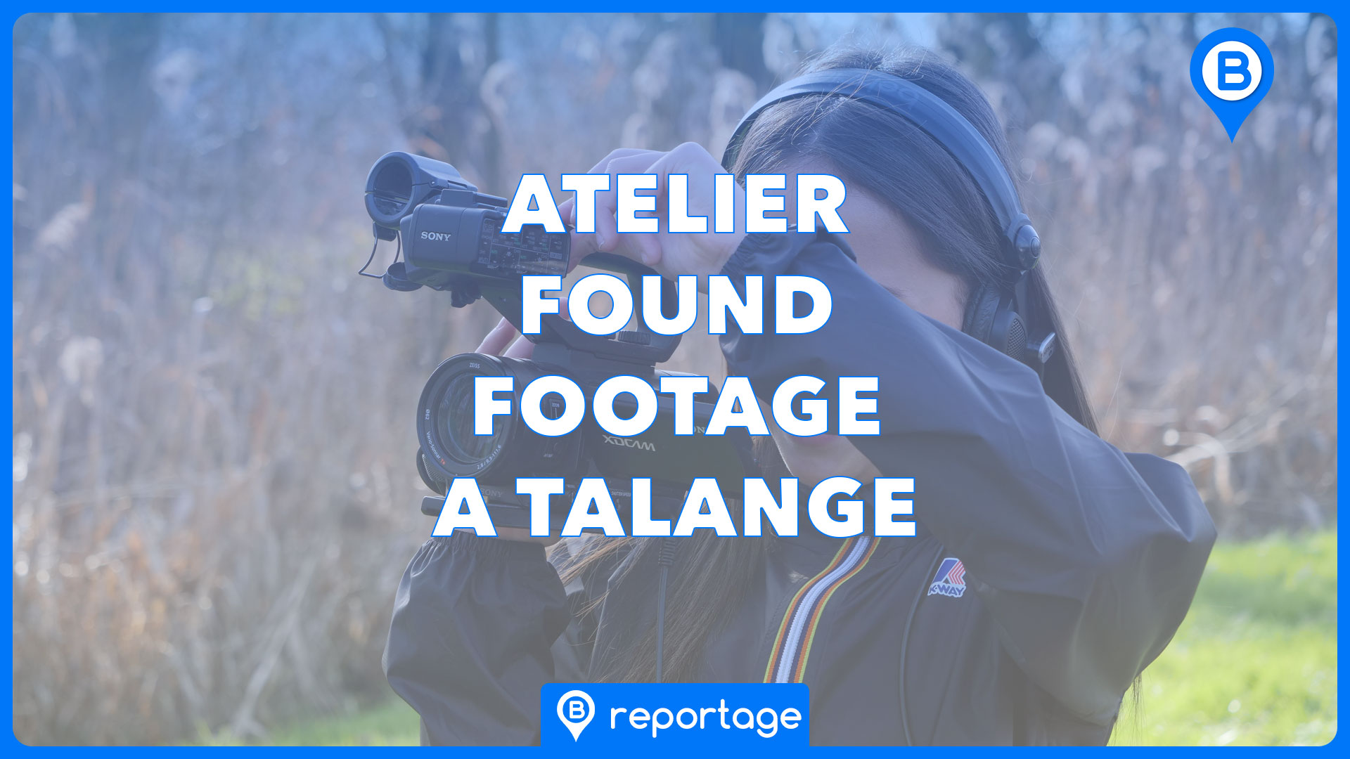 Atelier Found Footage à Talange, jour 3 | Photo et graphisme BORNYBUZZ / Aurélien ZANN