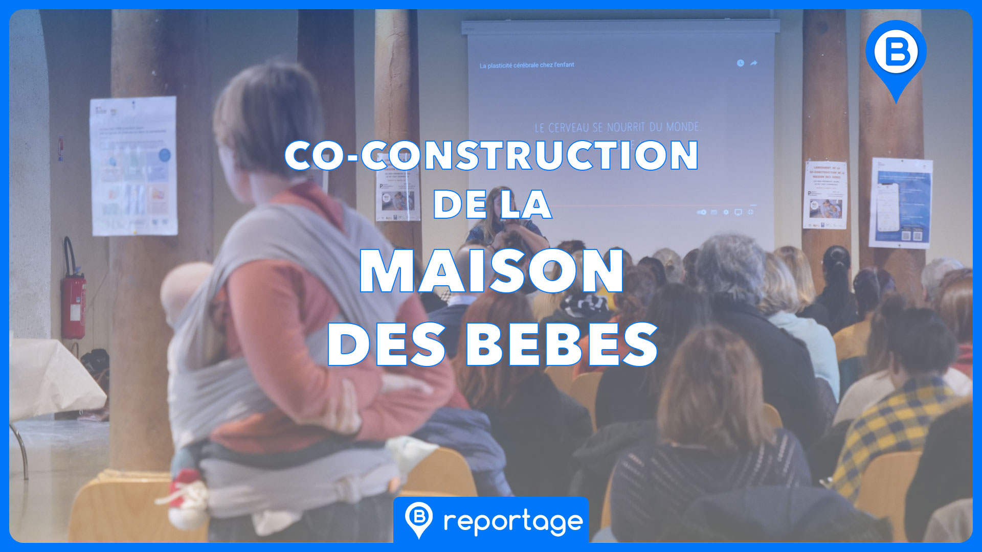 Lancement de la co-construction de la Maison des Bébés, le 21 mars 2023 au Cloître des Récollets à Metz | Photo et graphisme BORNYBUZZ / Aurélien ZANN