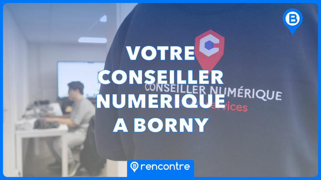 Votre conseiller numérique à Borny | Photo et graphisme BORNYBUZZ / Aurélien ZANN