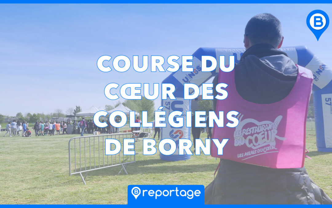 La course du cœur des collégiens de Borny