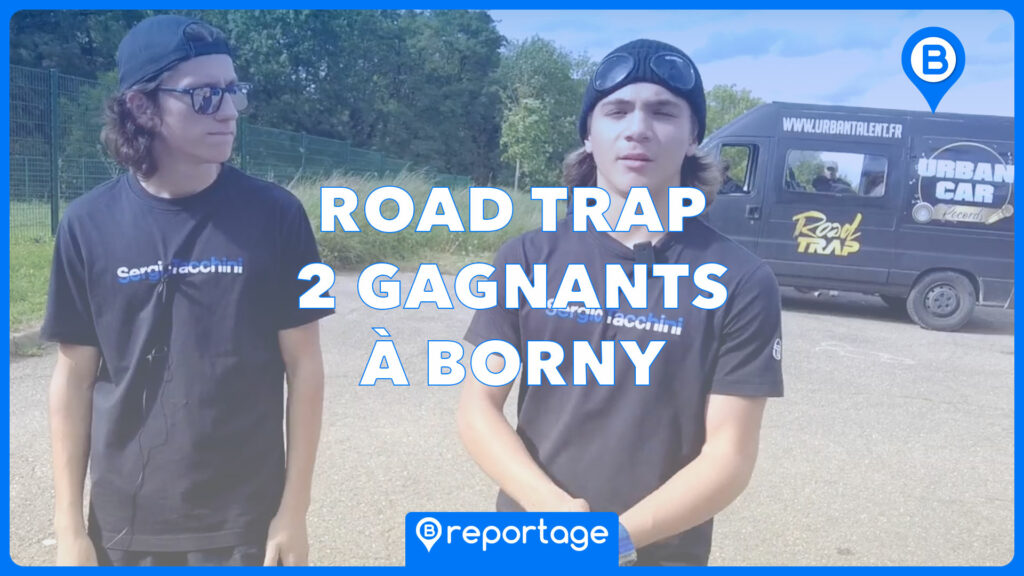 Deux rappeurs de Borny, Noichi et SSKO, remportent le concours Grand Est du Road Trap Tour de France | Photo BORNYBUZZ / François-Xavier MERCOEUR | Graphisme / Aurélien ZANN